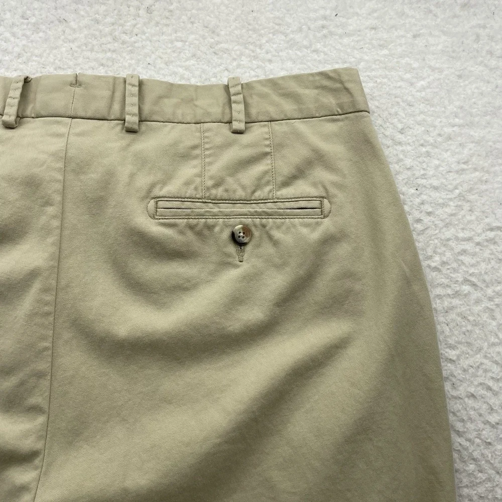 Peter Millar Pants Mens 36x31 Golf Chino Khaki Pima Cotton Stretch Crown Preppy‎